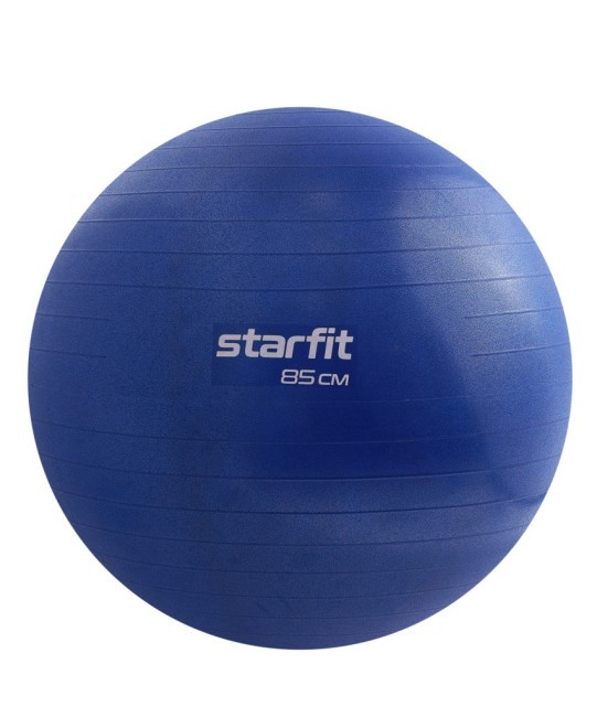 БЕЗ УПАКОВКИ Фитбол STARFIT GB-109 антивзрыв, 1500 гр, с ручным насосом, темно-синий, 85 см (2100872) БЕЗ УПАКОВКИ Фитбол STARFIT GB-109 антивзрыв, 1500 гр, с ручным насосом, темно-синий, 85 см (2100872)