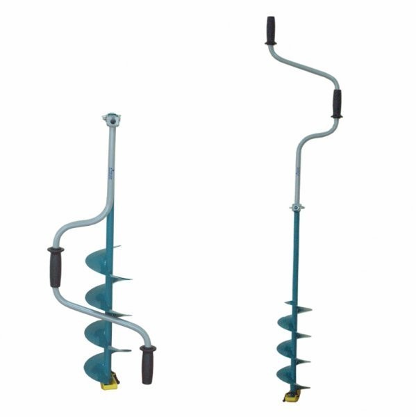 Ледобур Тонар ЛР-150Д (диаметр 150 мм)  двуручный, левый, прямые ножи (7800)