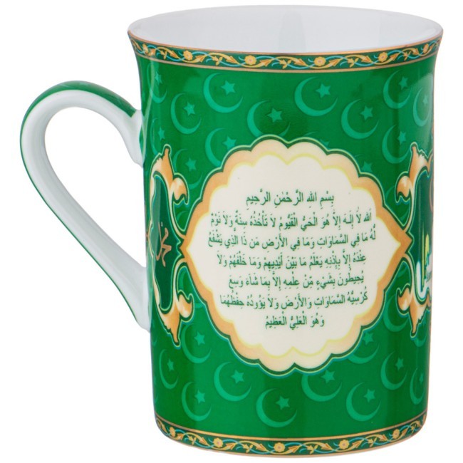 Кружка lefard "аятуль-курси" 300 мл зеленая Lefard (85-1198)