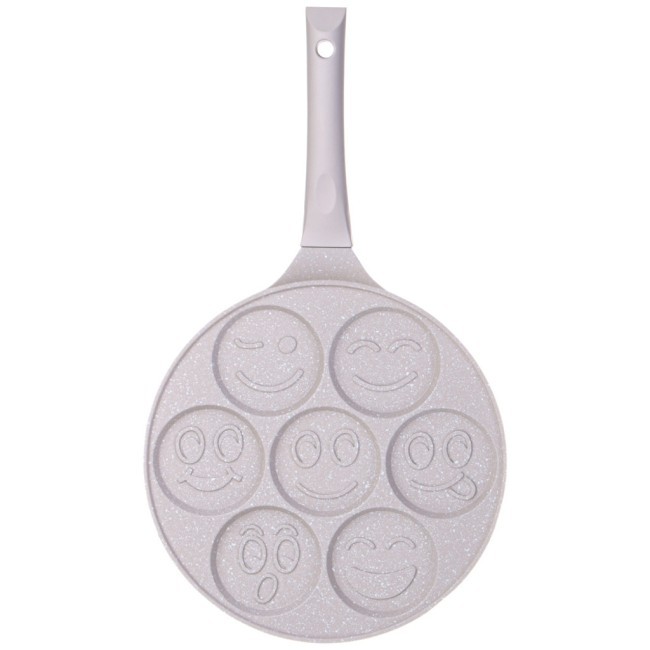 Сковорода agness "смайл"для оладий с антипригар.покрытием диаметр=26.5 см. Agness (932-029) Сковорода agness "смайл"для оладий с антипригар.покрытием диаметр=26.5 см. Agness (932-029)