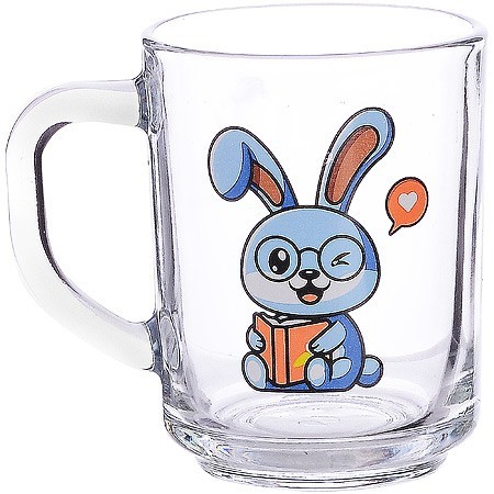 Кружка для чая 200мл "Зайчишки"(х12) " (335-Д-5)