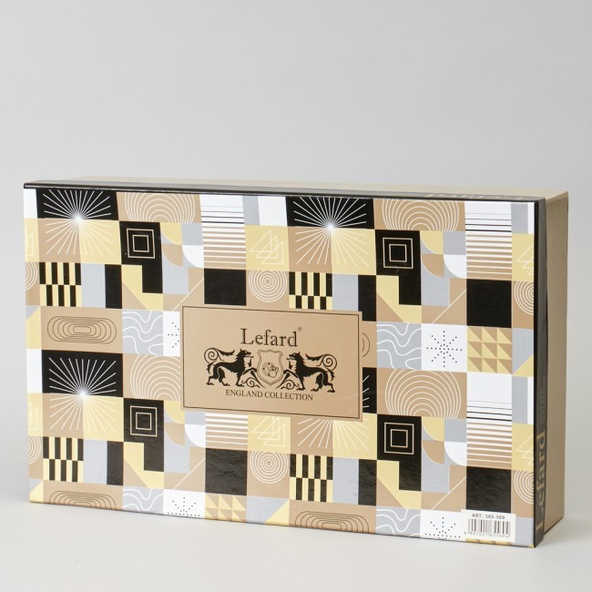 Чайный набор lefard "coffee mania" на 6 пер. 12 пр. 250 мл Lefard (165-569)