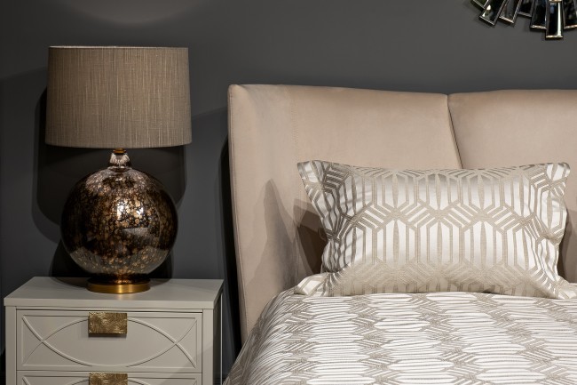 Комплект Artdeco серый( покрывало 260*260 и 2 наволочки 50*70) (TT-00015089)