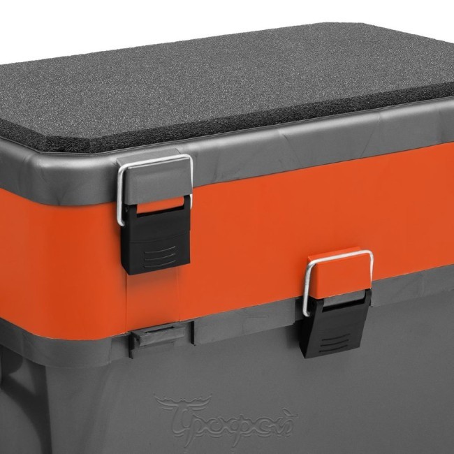 Ящик рыболовный зимний Helios двухсекционный 19л серый/оранжевый (HS-IB-19-GO) (70120) Ящик рыболовный зимний Helios двухсекционный 19л серый/оранжевый (HS-IB-19-GO) (70120)