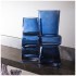 Ваза bronco "glory" blue 14х29 см Bronco (698-107)