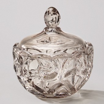 Блюдо с крышкой "elegia" smoky 12х12 см Lefard (695-079)