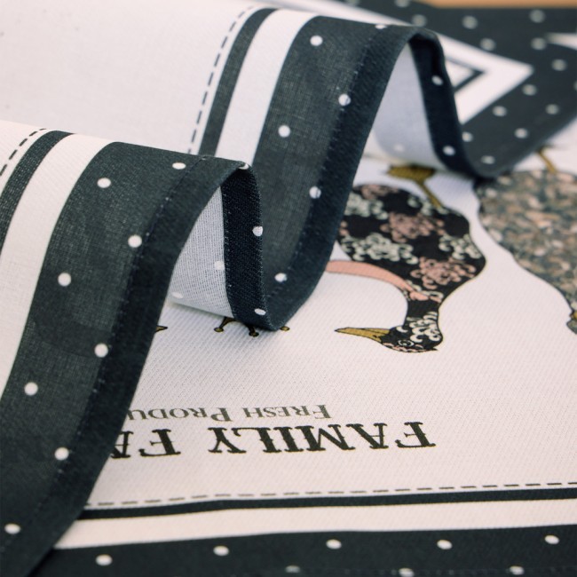 Набор полотенец "family farm",синий ,40х60см твил,100% хлопок, Lefard (850-742-63)