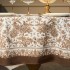Скатерть овальная " royal garden" 140х180см ,белый ,100% хлопок ,твил с пропиткой (850-754-25) 