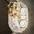 Скатерть овальная " royal garden" 140х180см ,белый ,100% хлопок ,твил с пропиткой (850-754-25) 