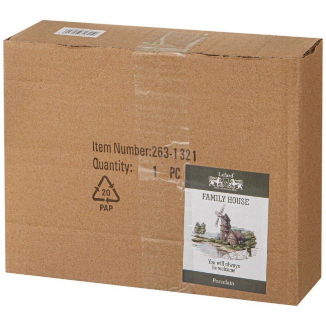 Салатник с ручкой lefard "family house" 800 мл 27*20*5 см Lefard (263-1321)