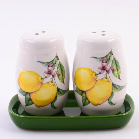 Набор для специй 3пр Лимонный праздник доломит LR (60173)