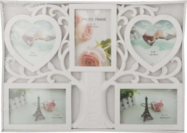 Фоторамка-коллаж 44*32*3 см.на 5 фото 3-15*10/2-13*13 см. Lefard (596-184) Фоторамка-коллаж 44*32*3 см.на 5 фото 3-15*10/2-13*13 см. Lefard (596-184)