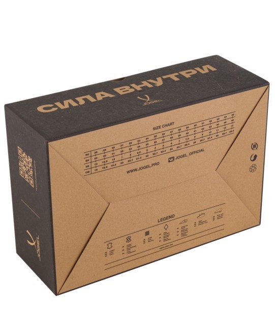 БЕЗ УПАКОВКИ Бутсы зальные JOGEL CAMPO Blue/grey (2127768)