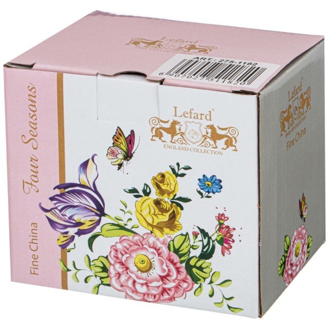 Кружка lefard "времена года" 420 мл розовая Lefard (275-1183)