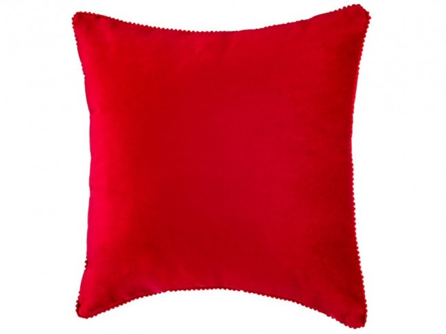 Декоративная подушка "фьюжен",45*45 см, красный, 100%пэ SANTALINO (850-827-40)
