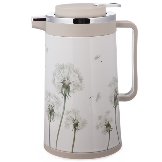 Термос со стеклянной колбой, 950 мл, крышка с клапаном, серия "dandelion" Agness (734-206)