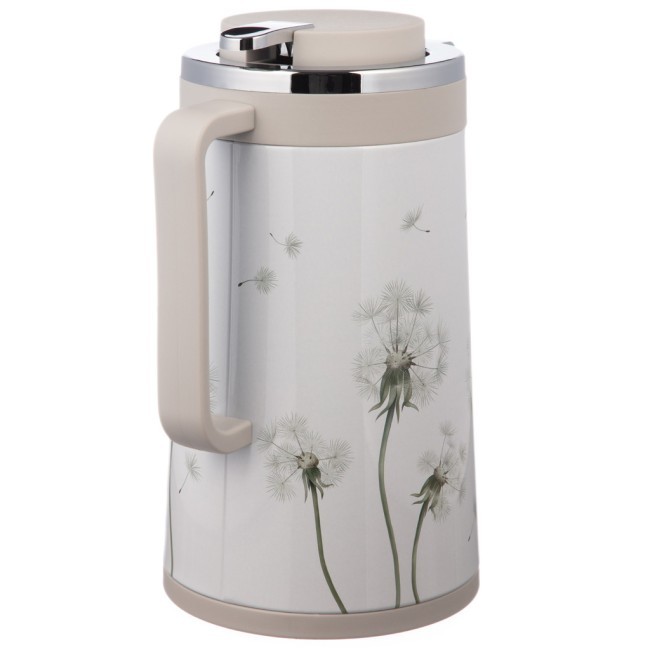 Термос со стеклянной колбой, 950 мл, крышка с клапаном, серия "dandelion" Agness (734-206)