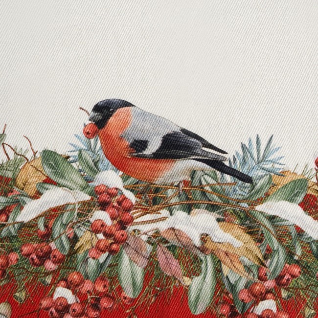 Скатерть "морозко.снегири" 110х140см ,красный, 100% хлопок,твил пропитка Lefard (850-745-20) Скатерть "морозко.снегири" 110х140см ,красный, 100% хлопок,твил пропитка Lefard (850-745-20)