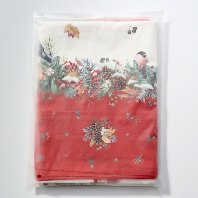 Скатерть "морозко.снегири" 110х140см ,красный, 100% хлопок,твил пропитка Lefard (850-745-20) Скатерть "морозко.снегири" 110х140см ,красный, 100% хлопок,твил пропитка Lefard (850-745-20)