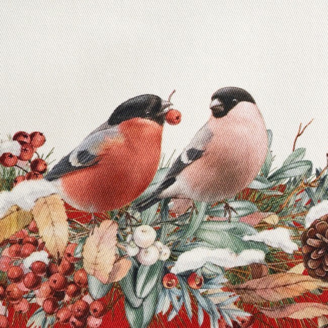 Скатерть "морозко.снегири" 110х140см ,красный, 100% хлопок,твил пропитка Lefard (850-745-20) Скатерть "морозко.снегири" 110х140см ,красный, 100% хлопок,твил пропитка Lefard (850-745-20)