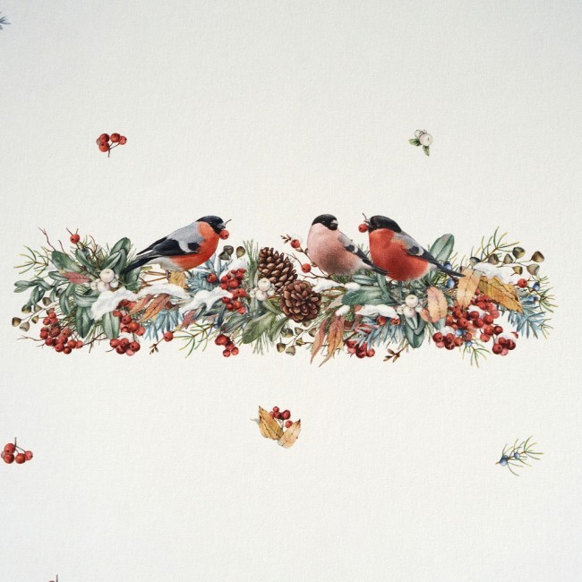 Скатерть "морозко.снегири" 110х140см ,красный, 100% хлопок,твил пропитка Lefard (850-745-20) Скатерть "морозко.снегири" 110х140см ,красный, 100% хлопок,твил пропитка Lefard (850-745-20)