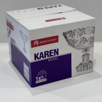 Ваза для фруктов KAREN, 23 см (07552202W-NT) Ваза для фруктов KAREN, 23 см (07552202W-NT)