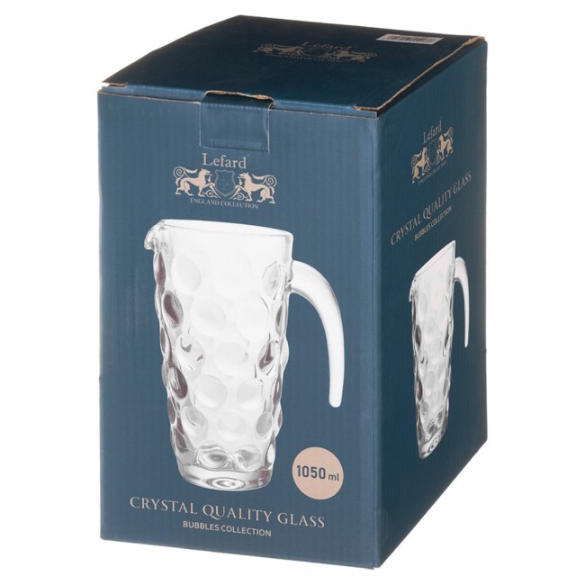 Кувшин "bubbles" 1050 мл Lefard (355-427) Кувшин "bubbles" 1050 мл Lefard (355-427)