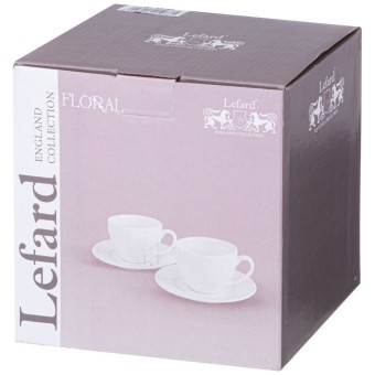Чайный набор lefard "floral" на 2 пер. 4 пр. 290 мл Lefard (425-068) Чайный набор lefard "floral" на 2 пер. 4 пр. 290 мл Lefard (425-068)