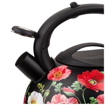 Чайник agness "маки" со свистком 3 л Agness (916-409)