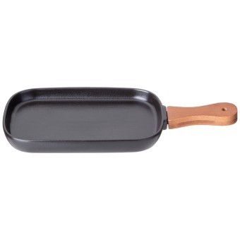 Блюдо сервировочное lefard "native" 12,5*19,5/29 см с дерев. ручкой Lefard (587-201)