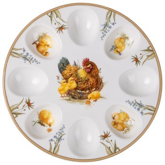 Блюдо для 8 яиц lefard "sunday" 22 см Lefard (85-2097)