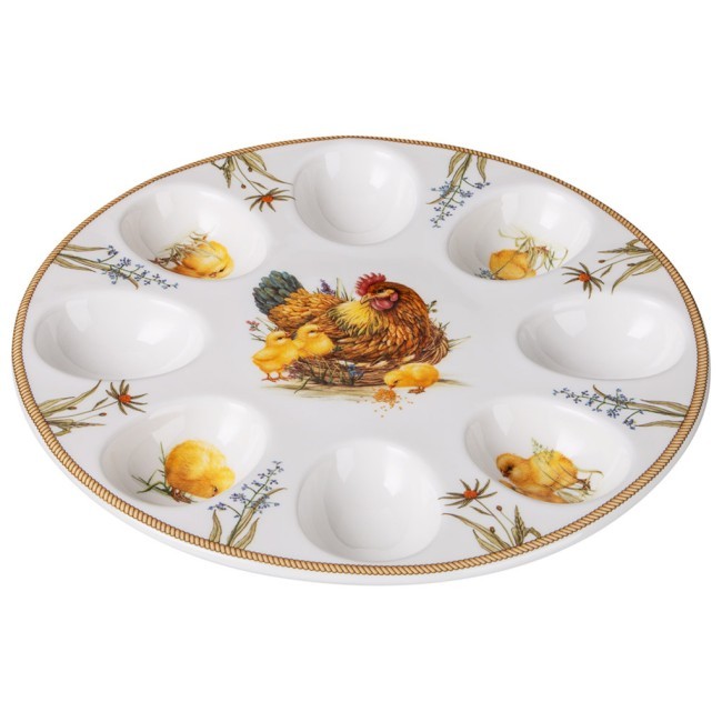 Блюдо для 8 яиц lefard "sunday" 22 см Lefard (85-2097)