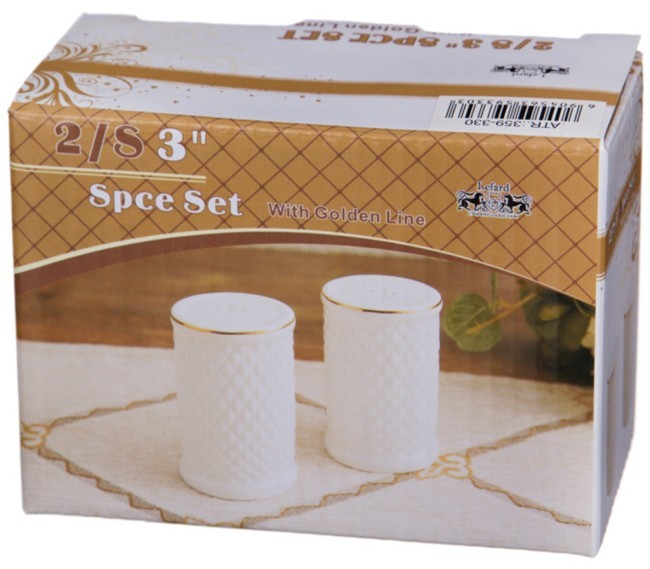 Набор для специй lefard "диаманд голд" 2 пр. 5*5*8 см Lefard (359-330) Набор для специй lefard "диаманд голд" 2 пр. 5*5*8 см Lefard (359-330)