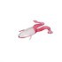 Лягушка Helios Crazy Frog 2,36"/6,0 см, цвет Red & White 10 шт HS-22-003 (77946)
