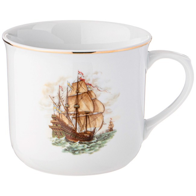 Кружка "корабли" 600 мл. высота=10 см. DUBI (606-737) Кружка "корабли" 600 мл. высота=10 см. DUBI (606-737)