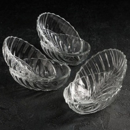 Набор салатников SANTA из 6 шт. емк 220 мл стекло (7151) Набор салатников SANTA из 6 шт. емк 220 мл стекло (7151)