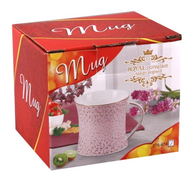 Кружка 300 мл розовая Lefard (275-474) Кружка 300 мл розовая Lefard (275-474)