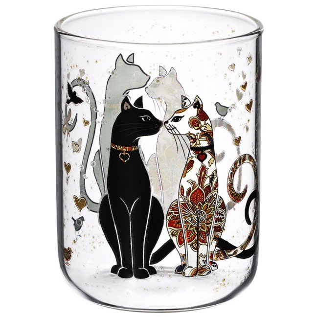 Набор стаканов "парижские коты" из 4-х шт. 360 мл Lefard (887-285)