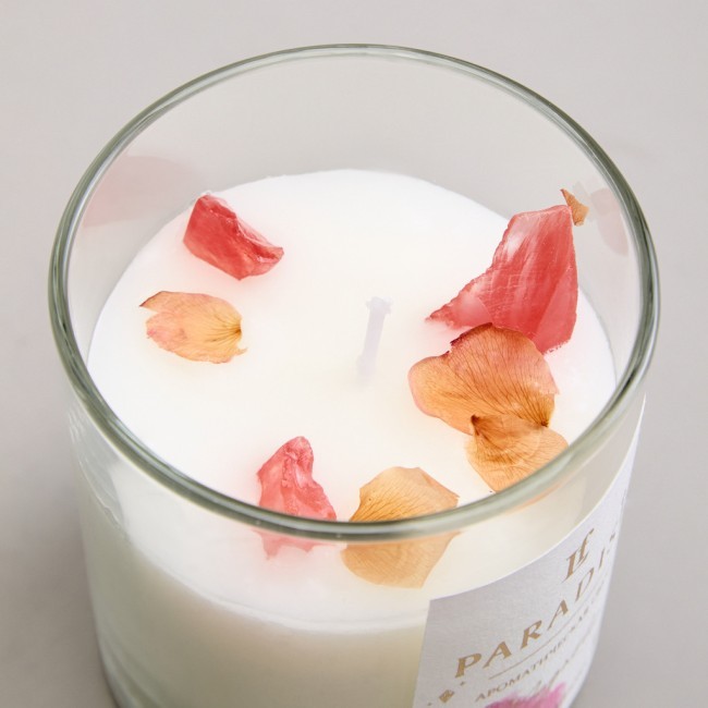 Свеча ароматизированная в стакане "paradise" magnolia 8*9 см мал.= 9шт. Lefard (605-105)