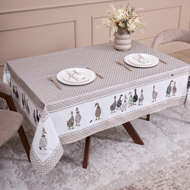 Скатерть "family farm" 140х180см ,100% хлопок, клетка ,твил, пропитка Lefard (850-748-2) Скатерть "family farm" 140х180см ,100% хлопок, клетка ,твил, пропитка Lefard (850-748-2)