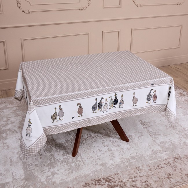 Скатерть "family farm" 140х180см ,100% хлопок, клетка ,твил, пропитка Lefard (850-748-2) Скатерть "family farm" 140х180см ,100% хлопок, клетка ,твил, пропитка Lefard (850-748-2)