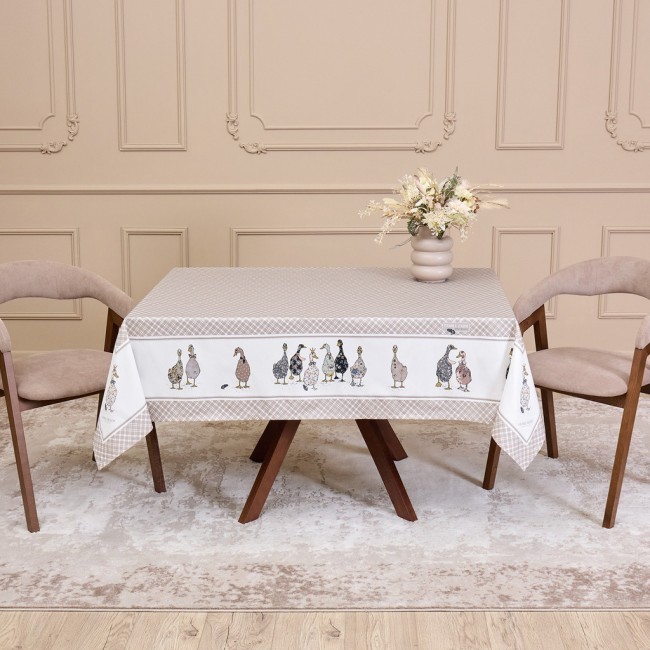 Скатерть "family farm" 140х180см ,100% хлопок, клетка ,твил, пропитка Lefard (850-748-2) Скатерть "family farm" 140х180см ,100% хлопок, клетка ,твил, пропитка Lefard (850-748-2)