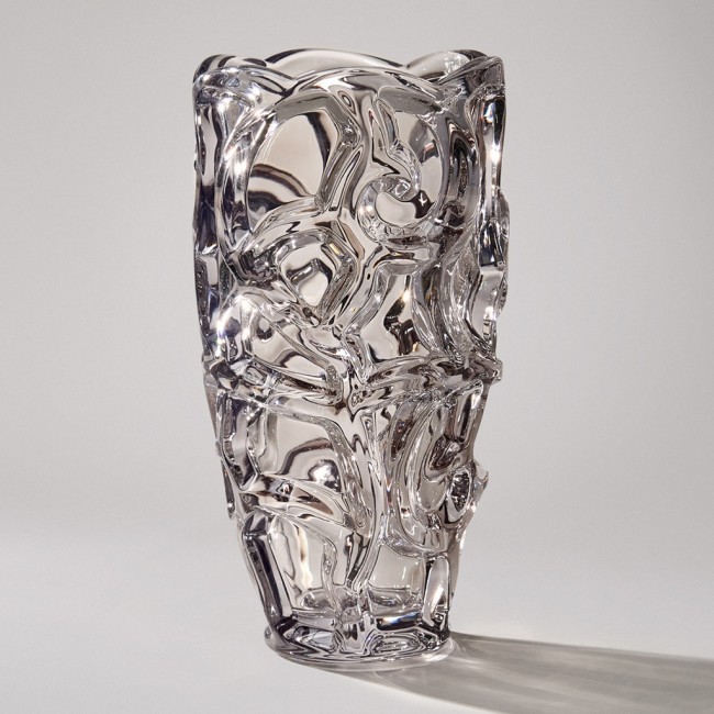 Ваза "elegia" smoky 15х29,8 см Lefard (695-078)