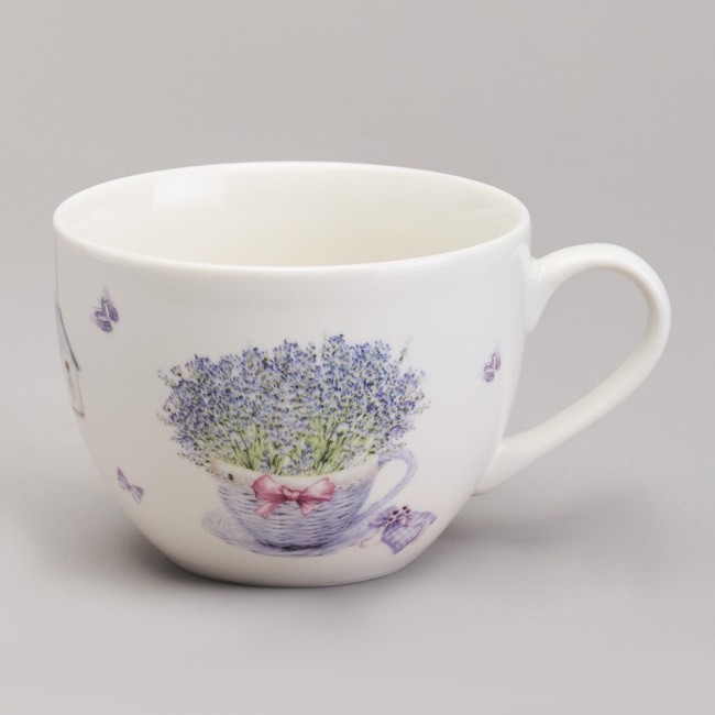 Чайная пара 280 мл лавандовая весна Lefard (87-306)