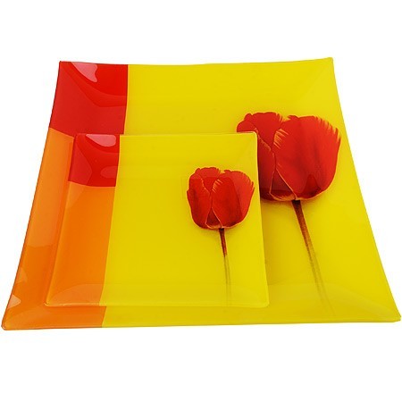 Н-р тарелок из 7шт "Аркофам" Тюльпаны (х8) " (150А-1)