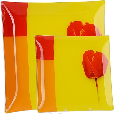 Н-р тарелок из 7шт "Аркофам" Тюльпаны (х8) " (150А-1)