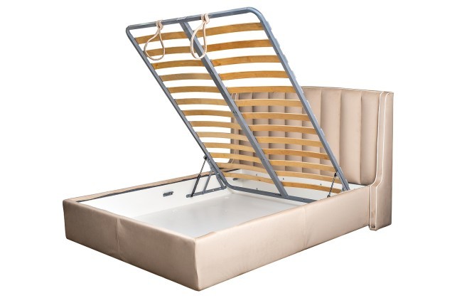 Кровать Odry c подъем.мех. велюр экрю Colt1009 186*220*120 (TT-00015959) Кровать Odry c подъем.мех. велюр экрю Colt1009 186*220*120 (TT-00015959)