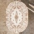 Скатерть овальная "royal garden" 160х220 см ,белый, 100% хлопок, твил, с пропиткой (850-754-26) 