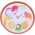 Поднос жестяной ЧАСЫ 29,7см (ЖУ-23-000-07)