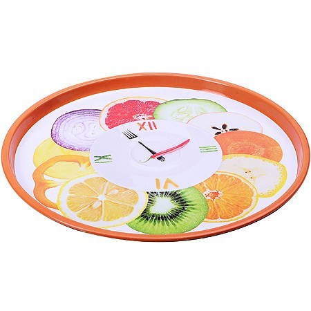 Поднос жестяной ЧАСЫ 29,7см (ЖУ-23-000-07) Поднос жестяной ЧАСЫ 29,7см (ЖУ-23-000-07)